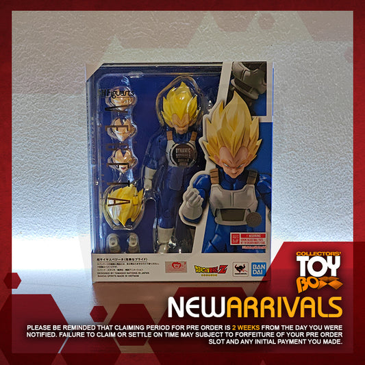 SH Figuarts Dragon Ball - Super Saiyan Vegeta (Dangerous Pride)
