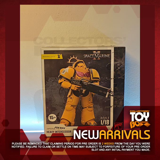 Joytoy 1/18 Warhammer Spacemarine 2 Imperial Fists Heavy Intercessors