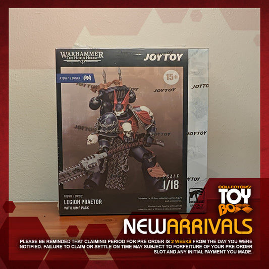 Joytoy 1/18 Warhammer The Horus Heresy Night Lords - Legion Praetor with Jump pack