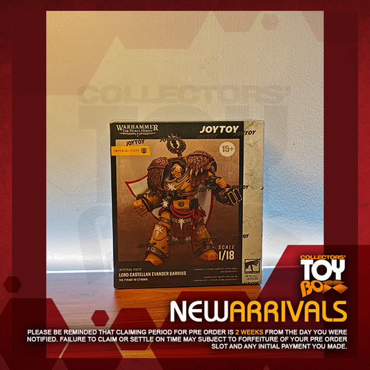 Joytoy 1/18 Warhammer The Horus Heresy Imperial Fists Lord Castellan Evander Garrius
