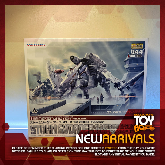 Kotobukiya HMM Zoids Storm Sworder Ala Barone Special 2000 (Recolor)