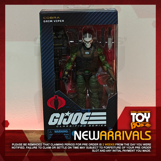 Hasbro GI Joe Classified Cobra Grim Viper