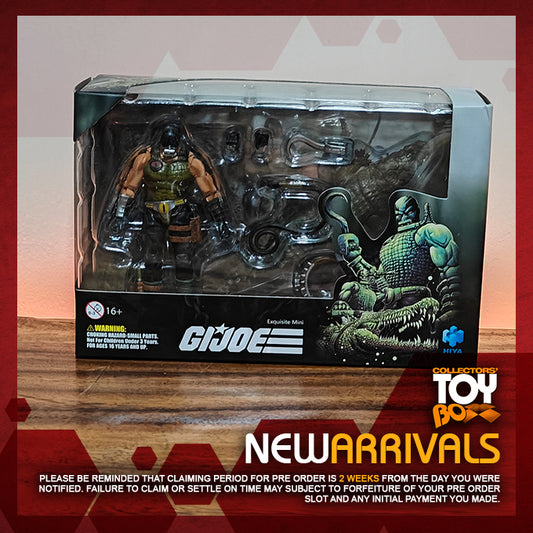 Hiya Toys 1/18 Exquisite Mini GI Joe Croc Master