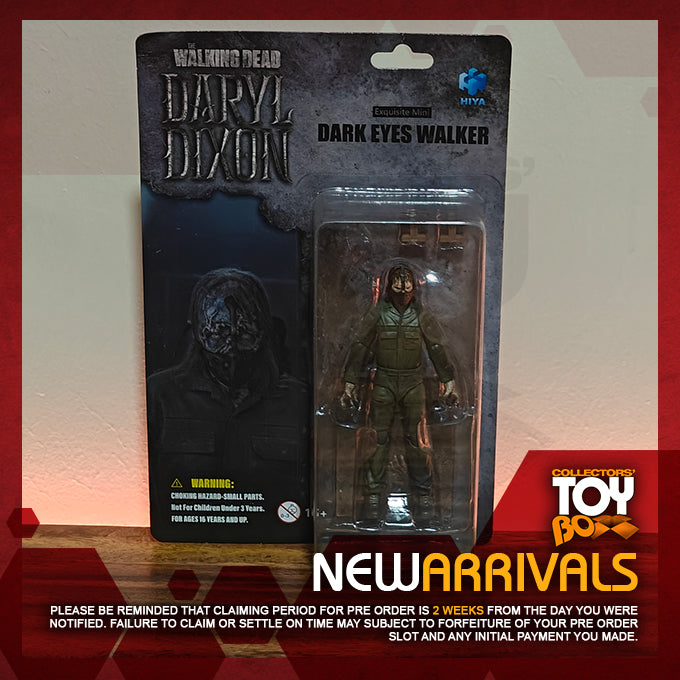 Hiya Toys 1/18 The Walking Dead Dark Eyes Walker