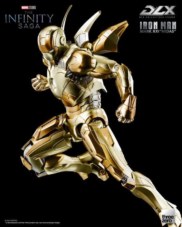Threezero DLX Marvel Infinity Saga - Iron Man Mark 21 Midas
