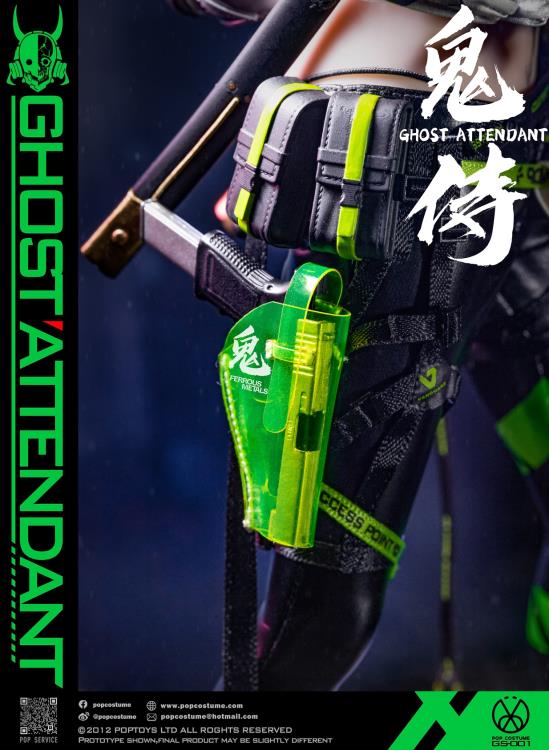 Pop Costume 1/6 GS-001 Ghost Attendant