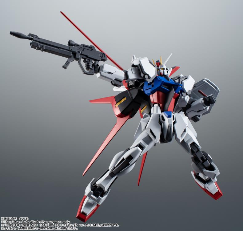 Robot Spirits Gundam SEED Aile Striker & Option Parts Set Ver. A.N.I.M.E.