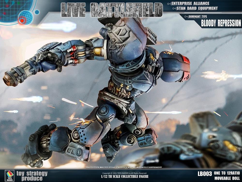 Toys Raider 1/12 Live Battlefield Conqueror Mecha Three Aircraft Formation
