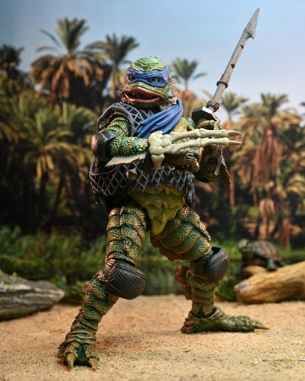 Neca Ultimate Universal Monsters x Teenage Mutant Ninja Turtles - Leonardo as the Creature