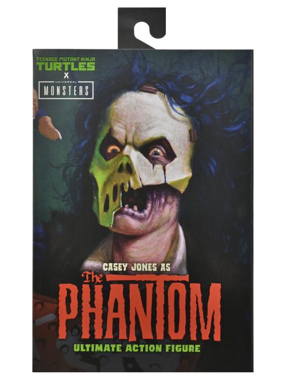 Neca Ultimate Universal Monsters x Teenage Mutant Ninja Turtles - Casey Jones as The Phantom of the Opera