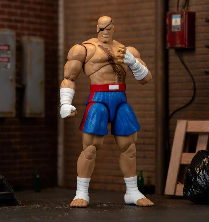 Jada Toys 1/12 Ultra Street Fighter II: The Final Challengers - Sagat