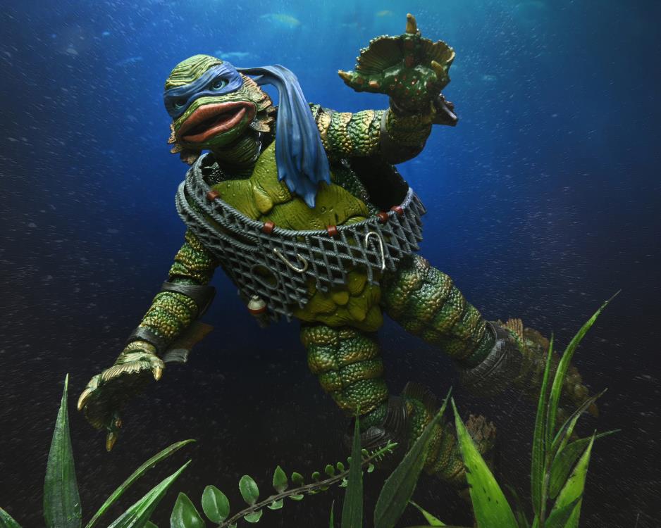Neca Ultimate Universal Monsters x Teenage Mutant Ninja Turtles - Leonardo as the Creature