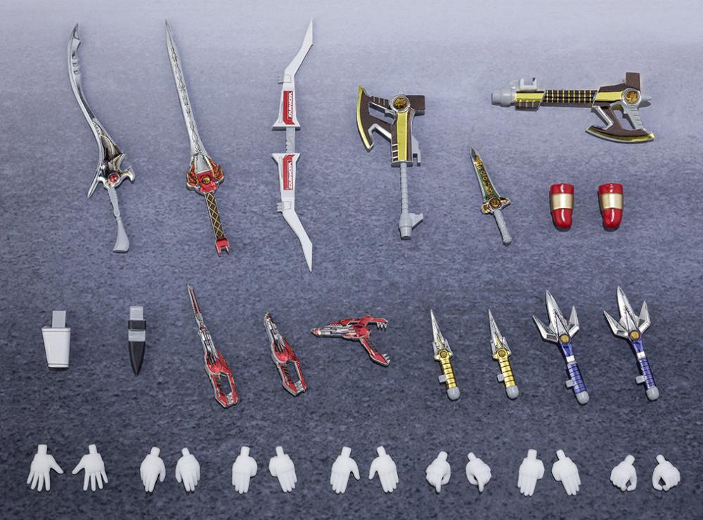 Shodo Super Kyoryu Sentai Zyuranger Mighty Morphin Power Rangers Set