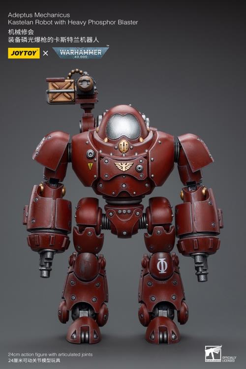 Joytoy 1/18 Warhammer 40K Adeptus Mechanicus Kastelan Robot with Heavy Phosphor Blaster