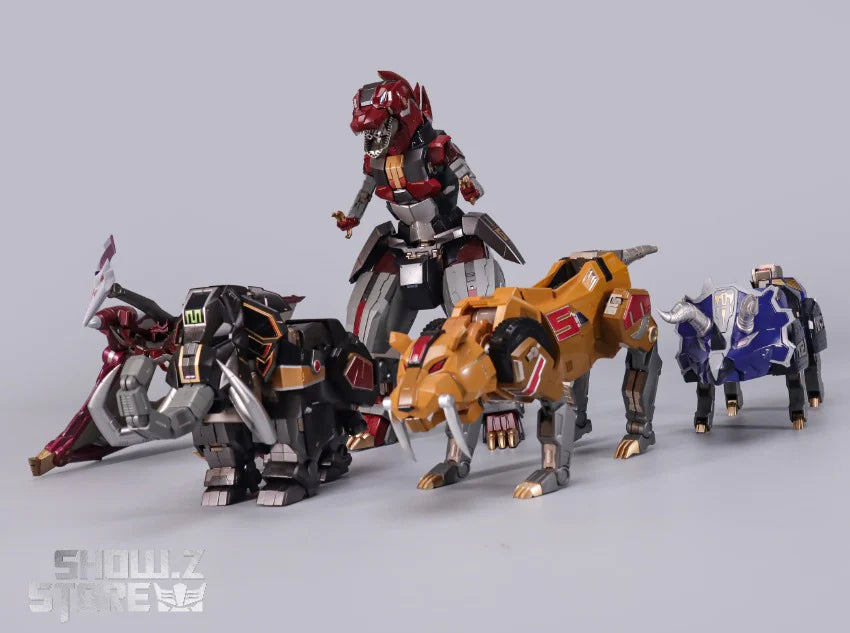 Exploding Model Mighty Morphin Power Rangers Megazord ZL-01 Mythical Beast Combined
