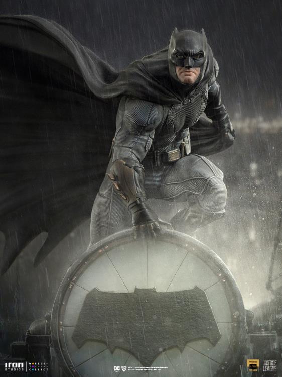 Iron Studios Art Scale 1/10 DC Zack Snyder's Justice League - Batman on Bat-Signal (Deluxe)