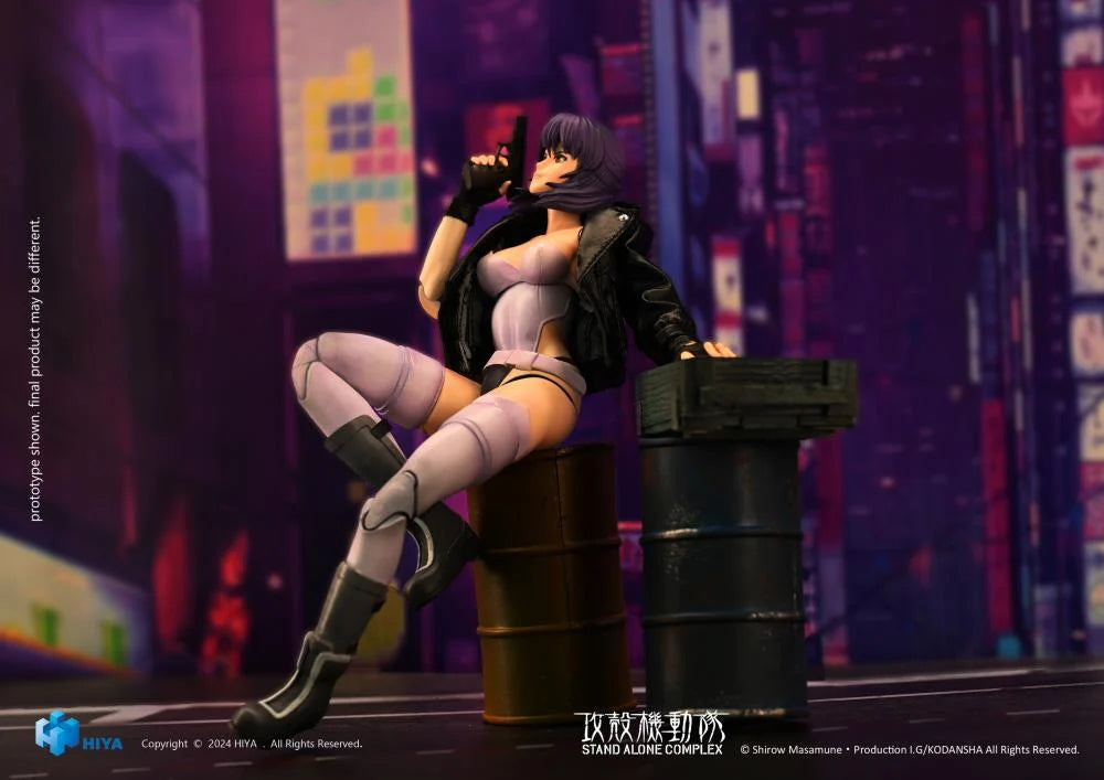 Hiya Toys Exquisite Super Series 1/12 Ghost in the Shell Stand Alone Complex - Motoko Kusanagi