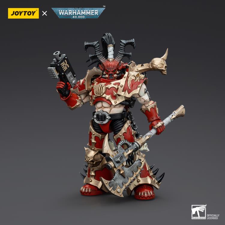 Joytoy 1/18 Warhammer 40k World Eaters - Lord Invocatus [Dented Box]