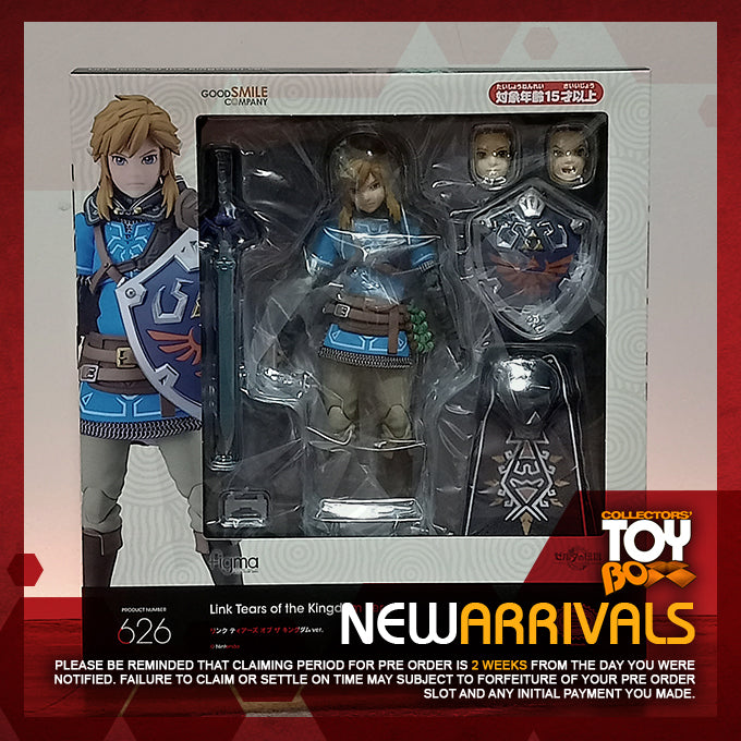 figma The Legend of Zelda Tears of the Kingdom - Link (Regular/DX)