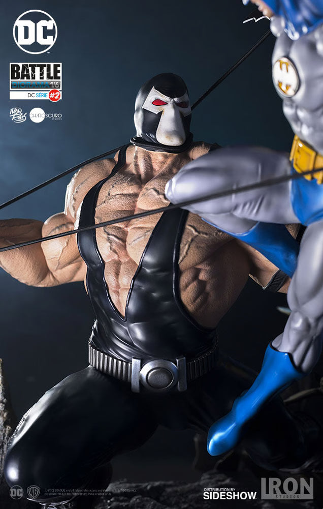 Iron Studios Art scale 1/10 DC Batman vs Bane Diorama
