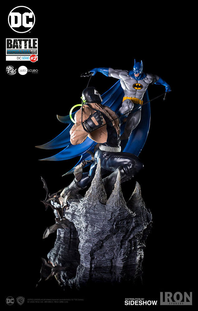 Iron Studios Art scale 1/10 DC Batman vs Bane Diorama