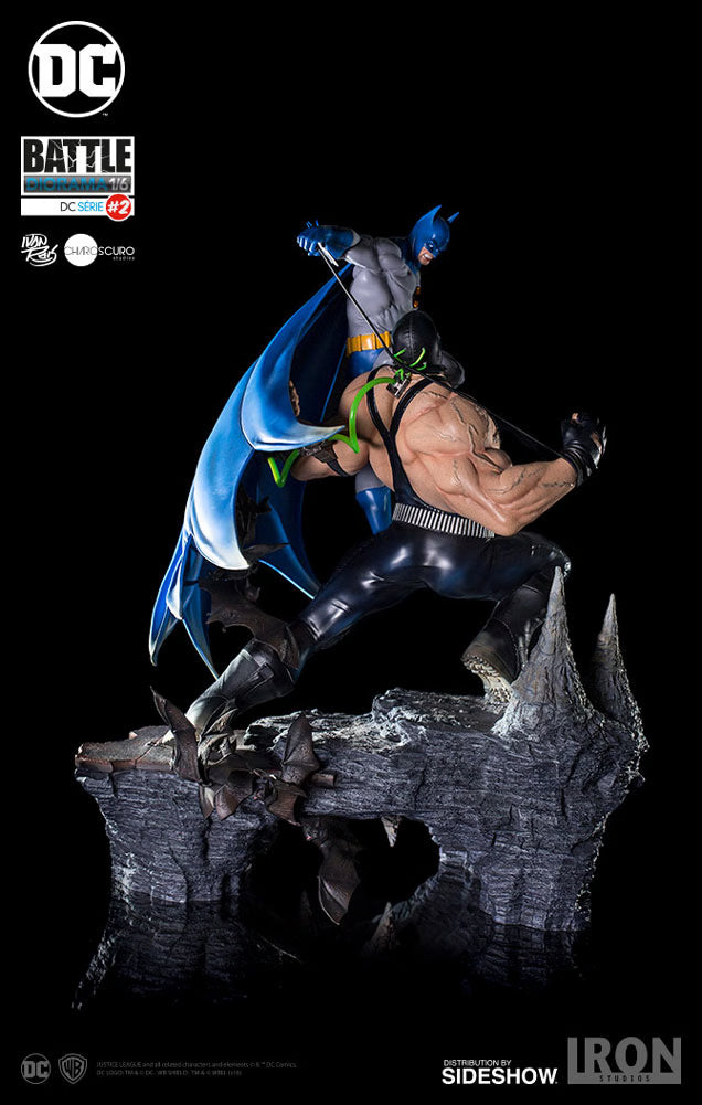 Iron Studios Art scale 1/10 DC Batman vs Bane Diorama
