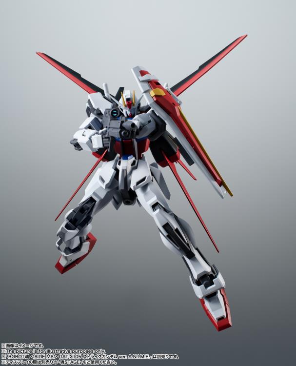 Robot Spirits Gundam SEED Aile Striker & Option Parts Set Ver. A.N.I.M.E.