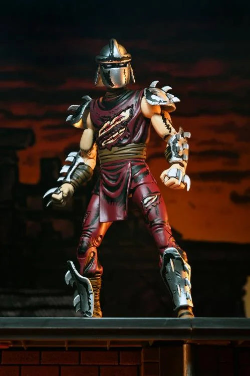 Neca Ultimate Teenage Mutant Ninja Turtles Mirage Comics - Battle Damaged Shredder (Classic Colors)