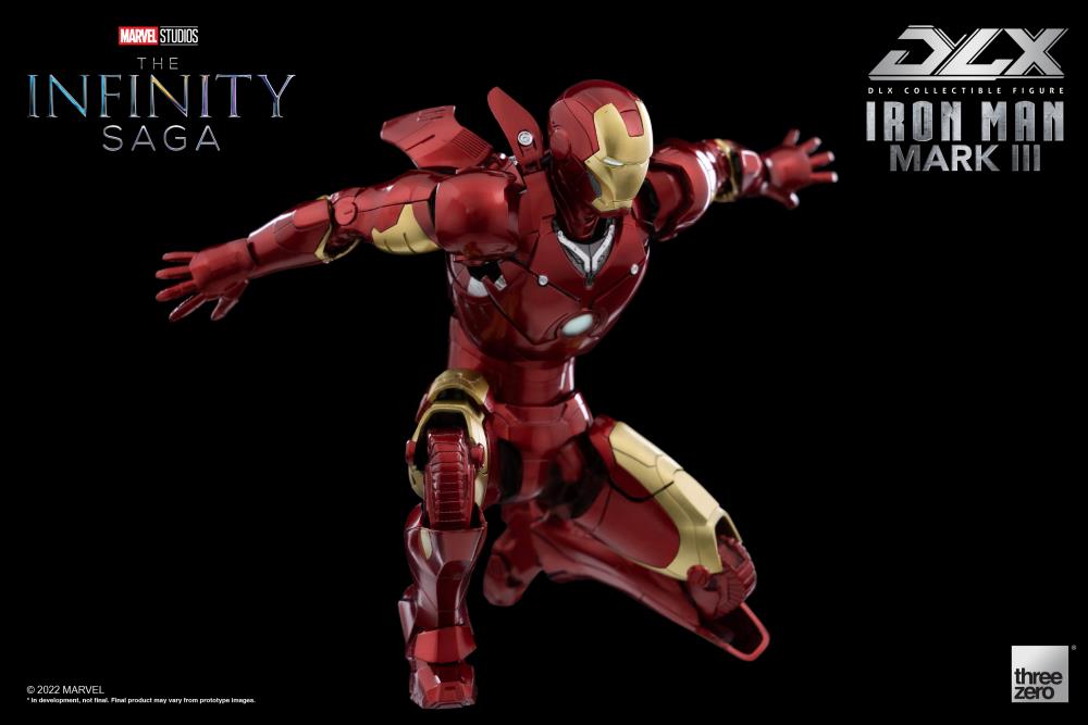 Threezero DLX Marvel The Infinity Saga Iron Man Mark 3