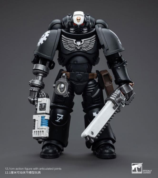 Joytoy 1/18 Warhammer 40K Iron Hands Assault Intercessors Sergeant Kalock