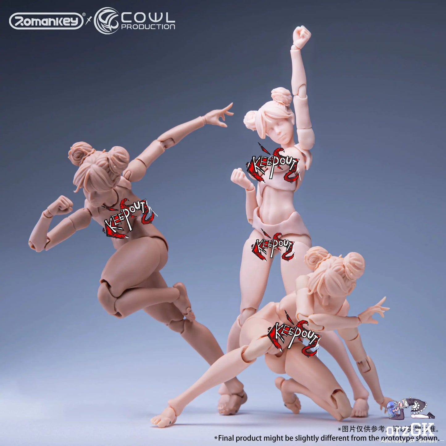 Romankey x Cowl Figure Girl Body
