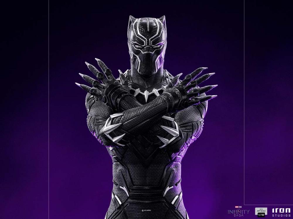 Iron Studios Deluxe Art Scale 1/10 Marvel Infinity Saga - Black Panther