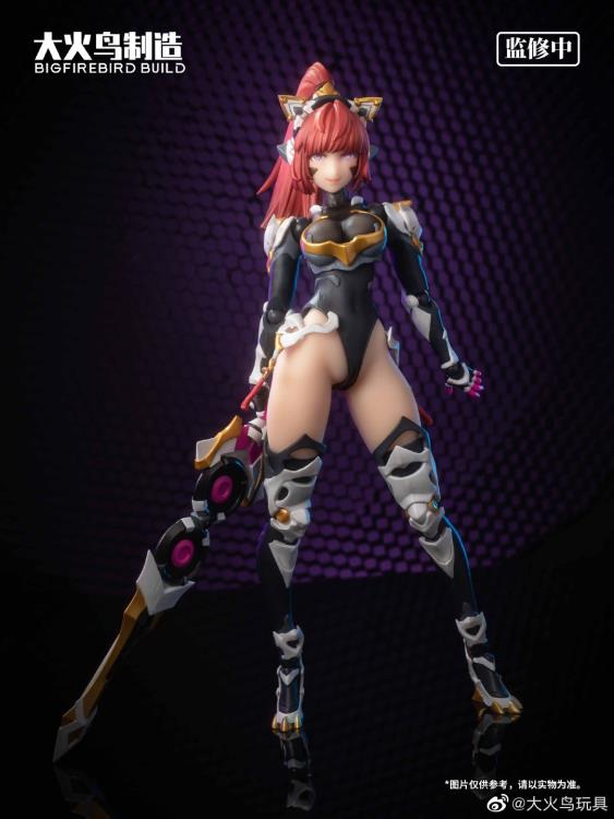 Bigfirebird Build 1/9 Science Cat Lady Team 001 Sunflower