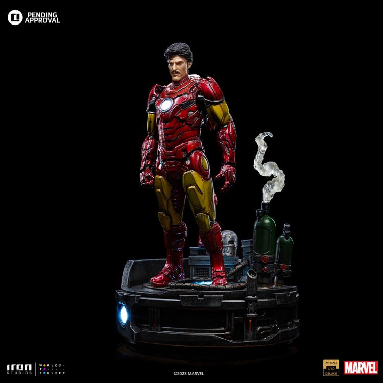 Iron Studios Art Scale 1/10 Marvel Comics Iron Man Unleashed