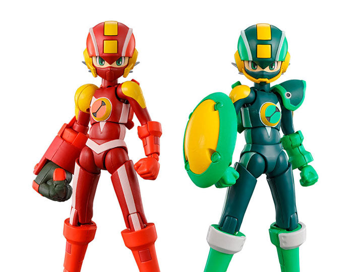 SMP Megaman Battle Network Heat Guts and Wood Shield Set [Model Kit]