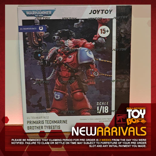 Joytoy 1/18 Warhammer 40K Ultramarines Primaris Techmarine Brother Tybestis (2025)