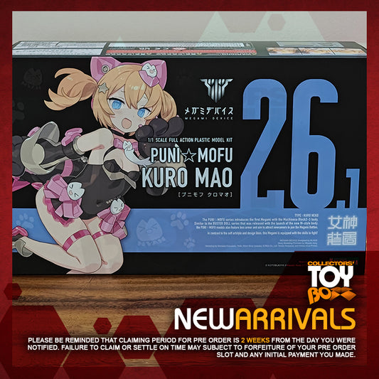 Kotobukiya Megami Device - Puni Mofu Kuro Mao [Model Kit]