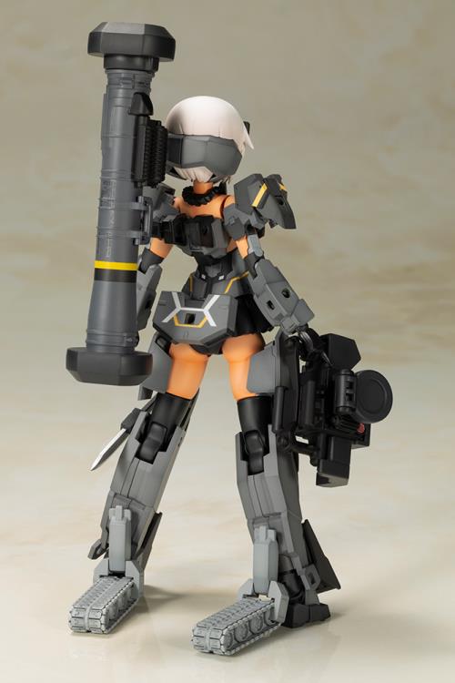 Kotobukiya Frame Arms Girl - Gourai-Kai (Black) with FGM148 Type Anti-tank Missile [Model Kit]