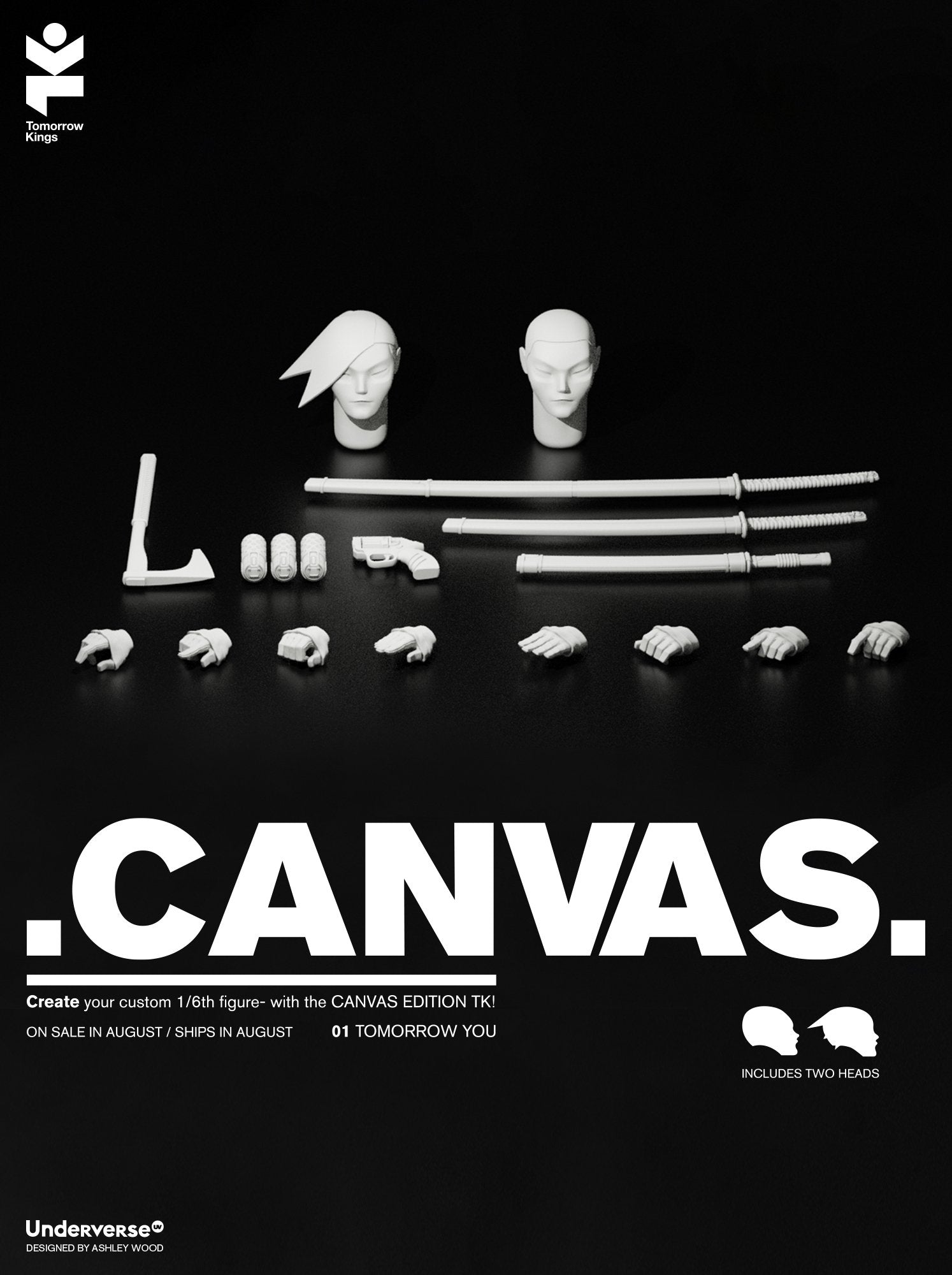 その他 UNDERVERSE 1/6 TOMORROW KINGS CANVAS TK Underverse 1/6 Tomorrow King Canvas TK [Limited Edition