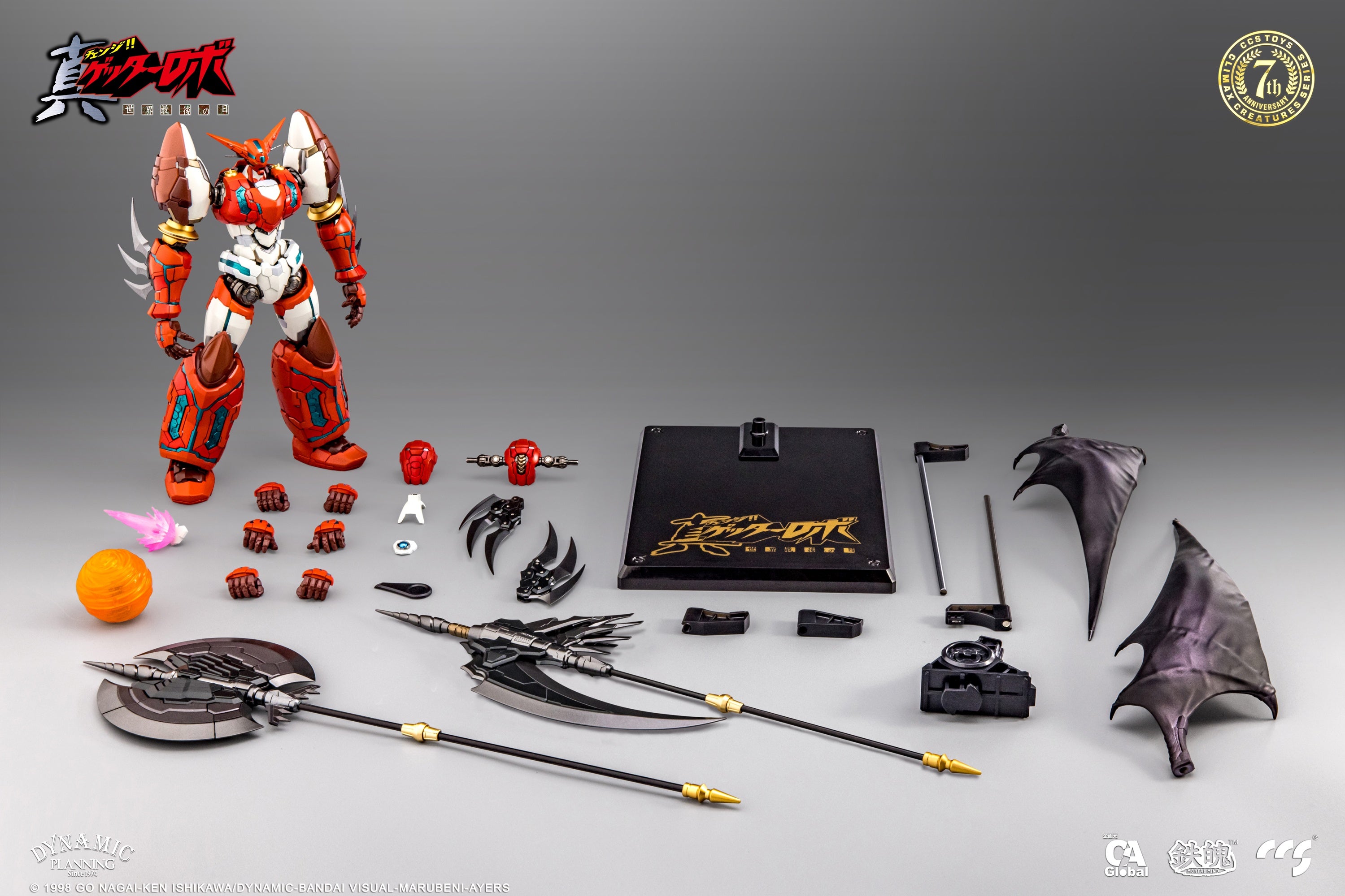 C&A x CCS Toys Mortal Mind Series Getter Robo Armageddon