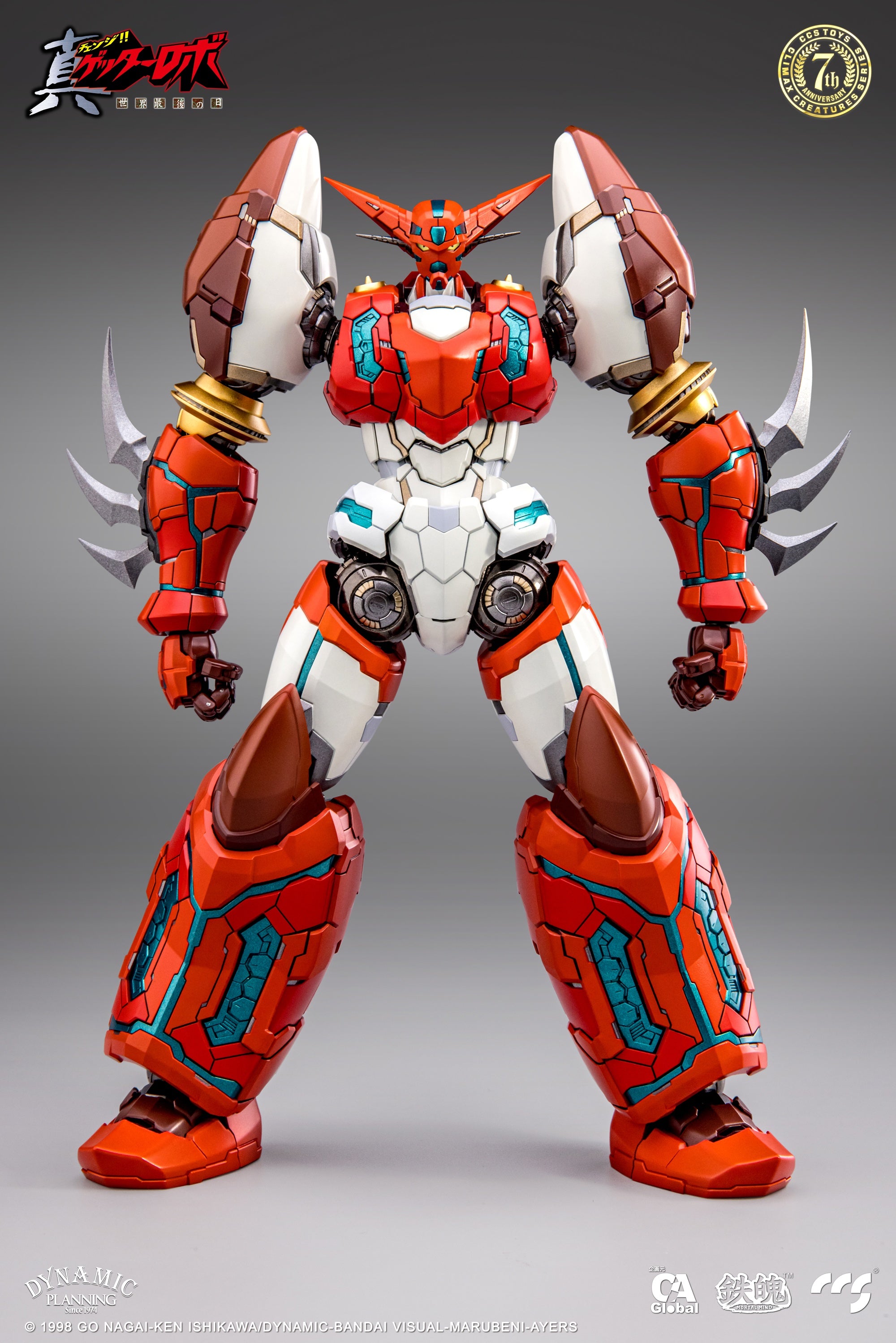 C&A x CCS Toys Mortal Mind Series Getter Robo Armageddon