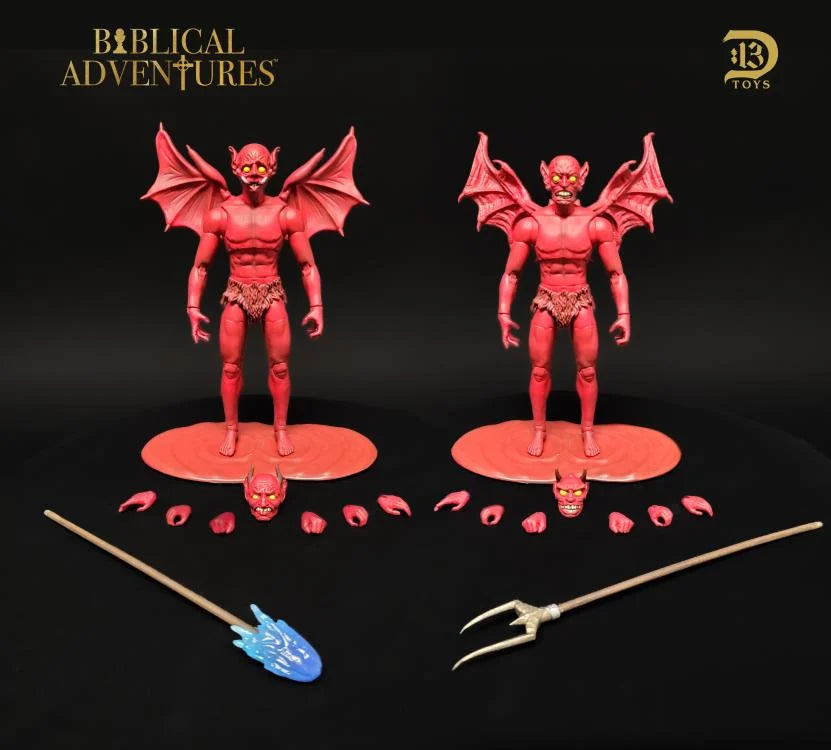 D13 Toys Biblical Adventures Demons 2-Pack Red Devils