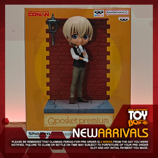 Banpresto Qposket Premium Detective Conan Case Closed Toru Amuro