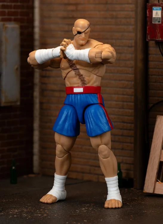 Jada Toys 1/12 Ultra Street Fighter II: The Final Challengers - Sagat