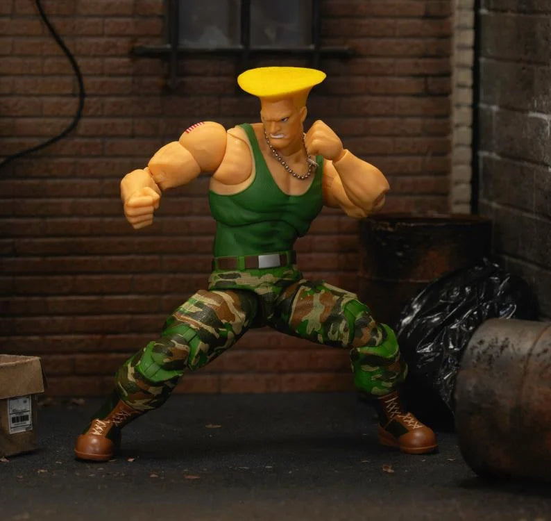 Jada Toys 1/12 Ultra Street Fighter II Ultra The Final Challengers - Guile