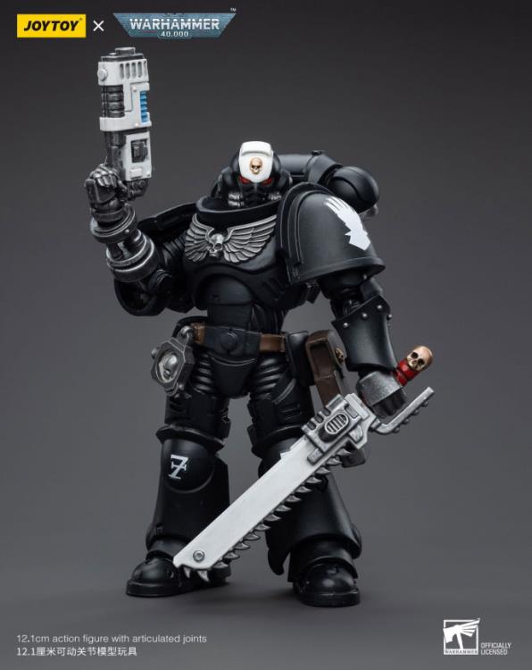 Joytoy 1/18 Warhammer 40K Iron Hands Assault Intercessors Sergeant Kalock