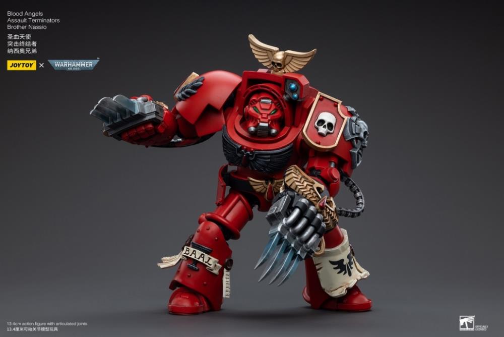 Joytoy 1/18 Warhammer 40K Blood Angels Assault Terminators Brother Nassio