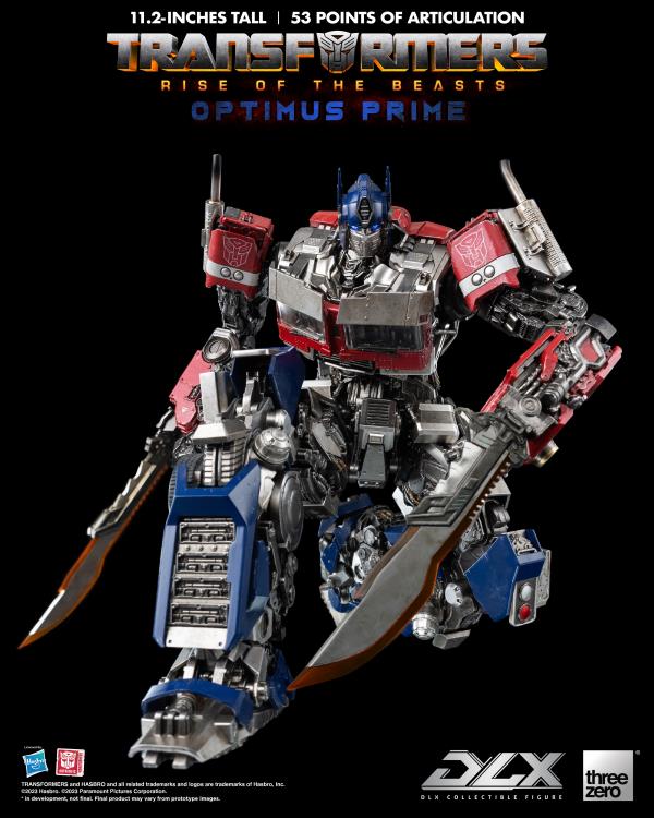 Threezero DLX Transformers Rise of the Beasts - Optimus Prime