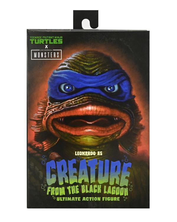 Neca Ultimate Universal Monsters x Teenage Mutant Ninja Turtles - Leonardo as the Creature