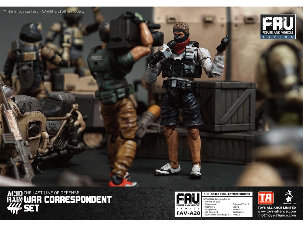 Acid Rain World FAV-A28 War Correspondent Set